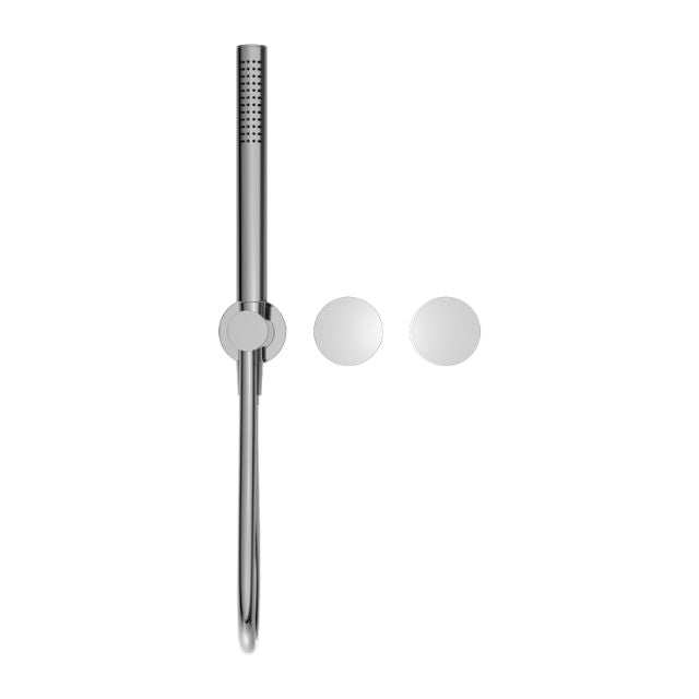 Front Nero Kara Progressive Shower System Separate Plate Chrome NR271903DCH - The Blue Space