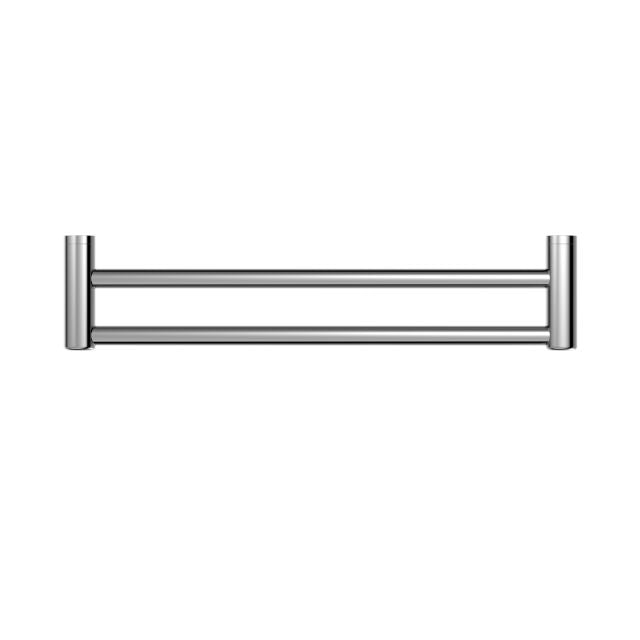 Nero Mecca Care 25mm Double Towel Grab Rail 600mm Chrome