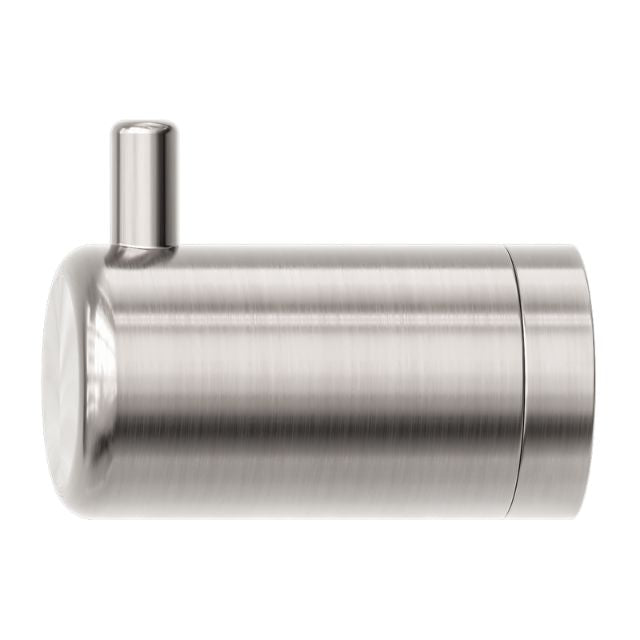 Buy Online Nero Mecca Care 25mm Wall Hook Brushed Nickel NRCR2582BN - The Blue Space