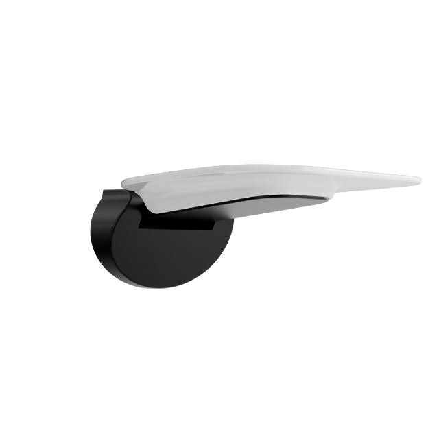 Nero Mecca Care Shower Seat 400x330mm Matte Black