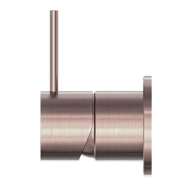 Buy Online Nero Mecca Shower Mixer with 60mm Plate and Handle Up in Brushed Bronze NR221911JBZ - The Blue Space