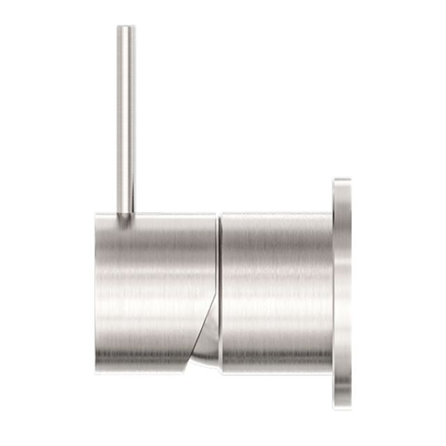 Buy Nero Mecca Shower Mixer with 60mm Plate and Handle Up in Brushed Nickel NR221911JBN - The Blue Space