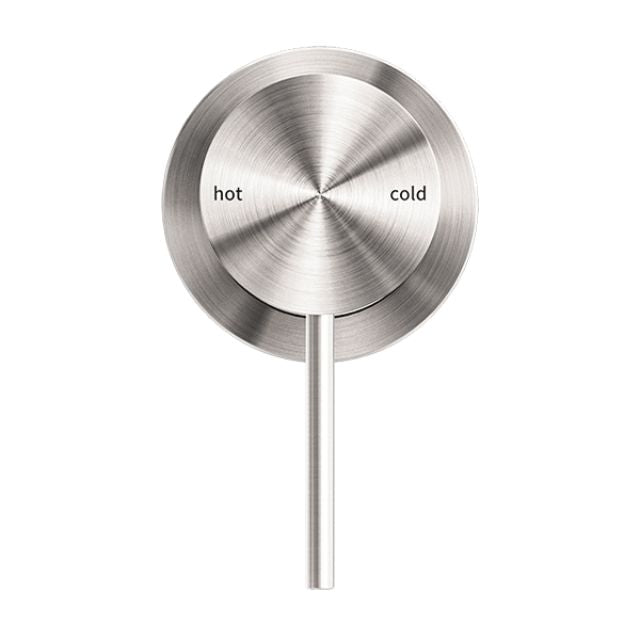 Nero Mecca Shower Mixer 60mm Plate Brushed Nickel