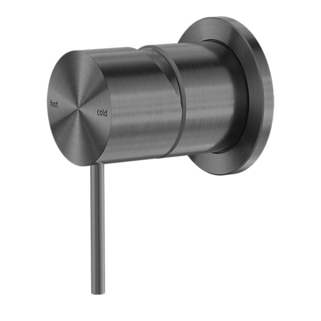 Nero Mecca Shower Mixer 60mm Plate Gunmetal NR221911HGM - The Blue Space