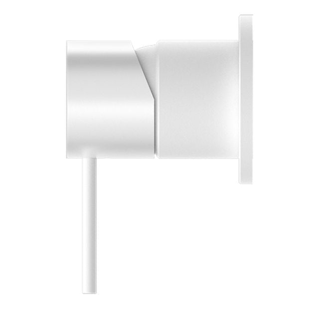 Buy Nero Mecca Shower Mixer 60mm Plate Matte White NR221911HMW - The Blue Space