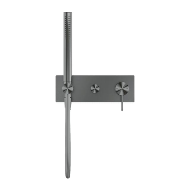 Buy Nero Mecca Shower Mixer Divertor System Gun Metal NR221912EGM - The Blue Space