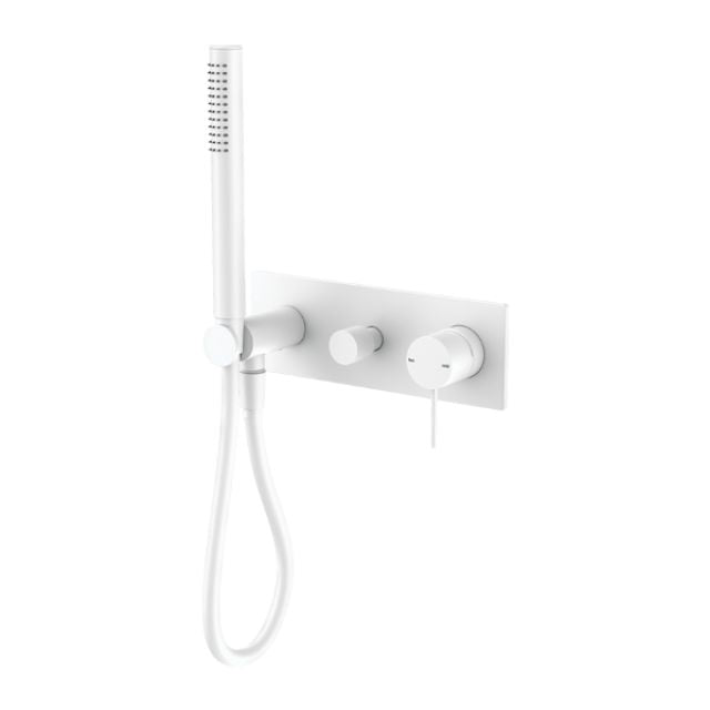 Nero Mecca Shower Mixer Divertor System Matte White
