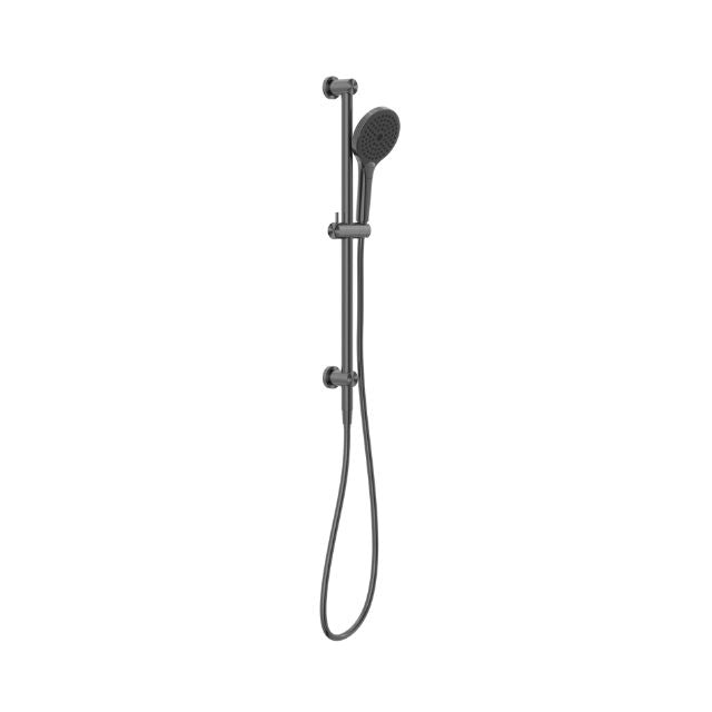 Nero Mecca Shower Rail With Air Shower II Gun Metal - NR221905GGM - The Blue Space