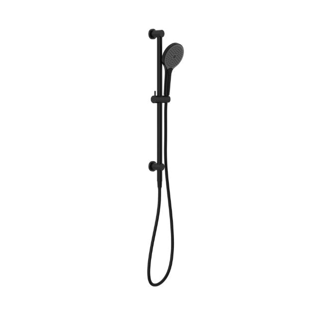 Nero Mecca Shower Rail With Air Shower II Matte Black - NR221905GMB - The Blue Space