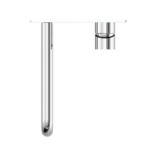 Nero Mecca Wall Basin/Bath Mixer 120mm Chrome