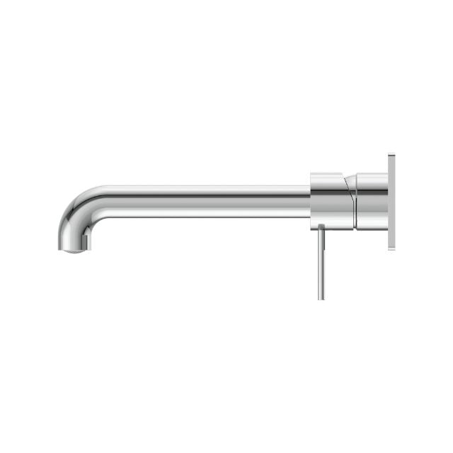 Nero Mecca Wall Basin/Bath Mixer 260mm Chrome