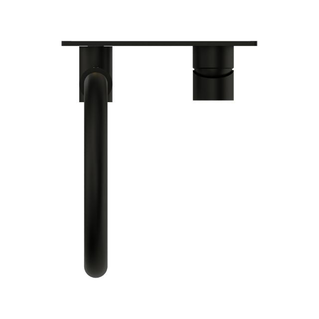 Shop Nero Mecca Wall Basin / Bath Mixer Swivel Spout in Matte Black NR221910QMB - The Blue Space