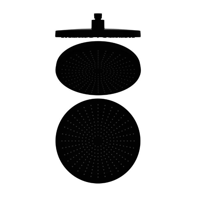 Nero Opal 250mm Shower Head Matte Black
