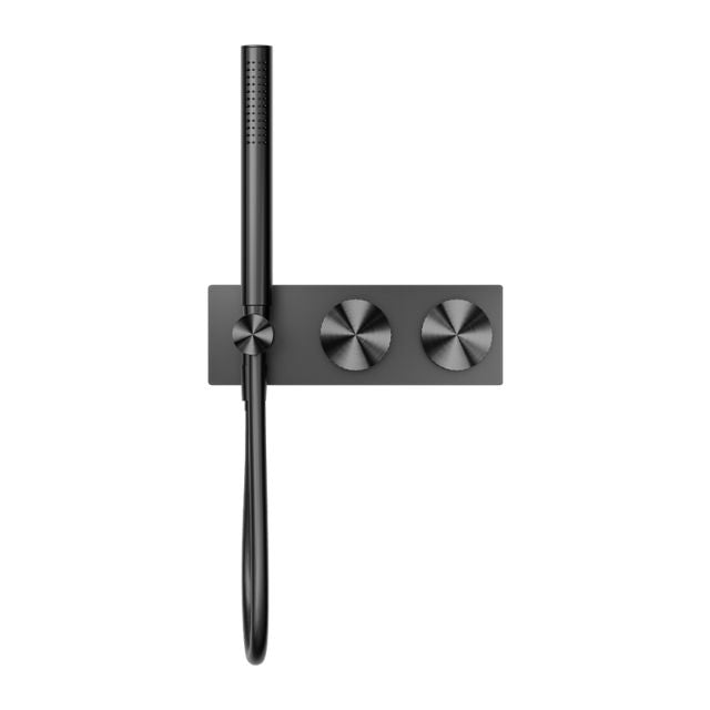 Front Nero Opal Progressive Shower System Graphite NR252003CGR - The Blue Space