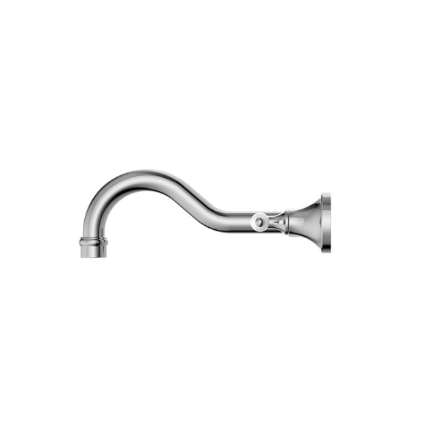 Buy Nero York Wall Basin Set With White Porcelain Lever Chrome NR692107a01CH - The Blue Space