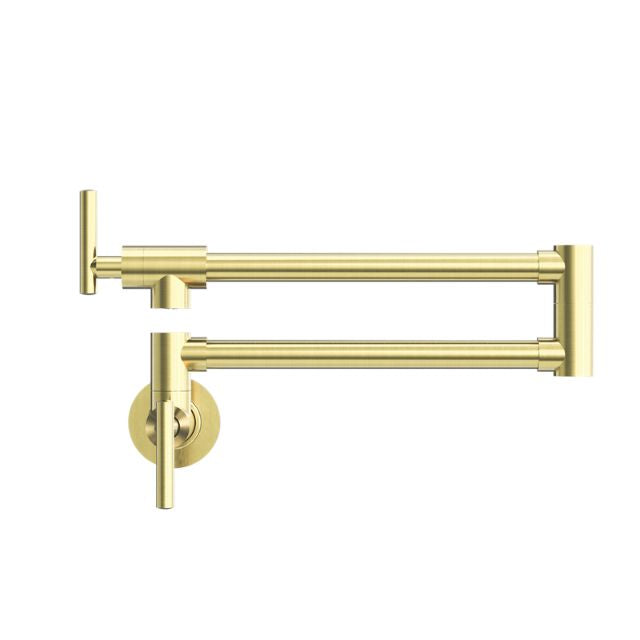 Buy Online Nero Zen 316L Stainless Steel Pot Filler Brushed Gold NR162203BG - The Blue Space