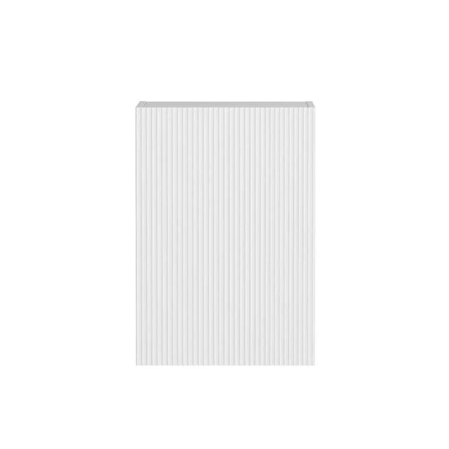 Otti Bondi 1715mm Fluted Laundry Set B - White with 416mm Single Door Fluted Wall Cabinet - The Blue Space