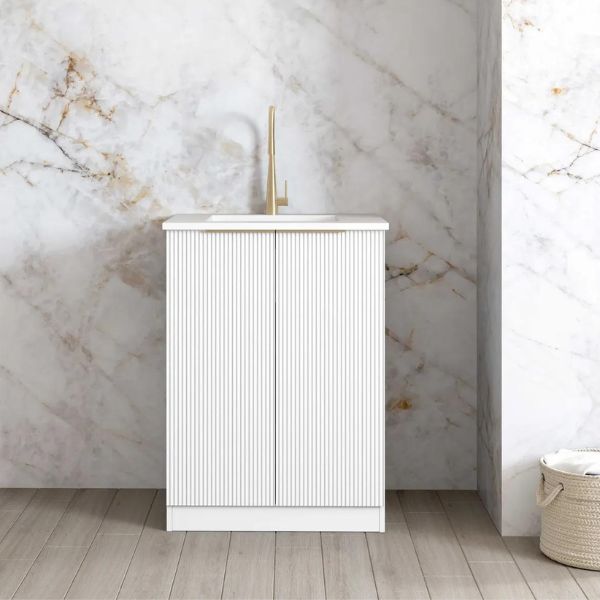 Otti Bondi White 650mm Mini Laundry Set
