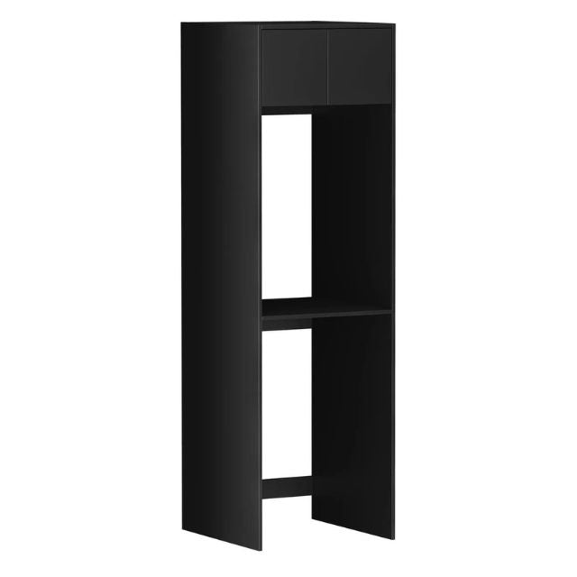Otti Hampshire 1305mm Laundry Set C - Black - Include Tall Cabinet for Washing Machine - The Blue Space