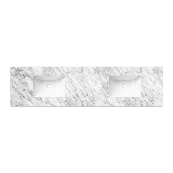 Otti Laguna Mk II Wall Hung Vanity in Matte White with Undermount Basin