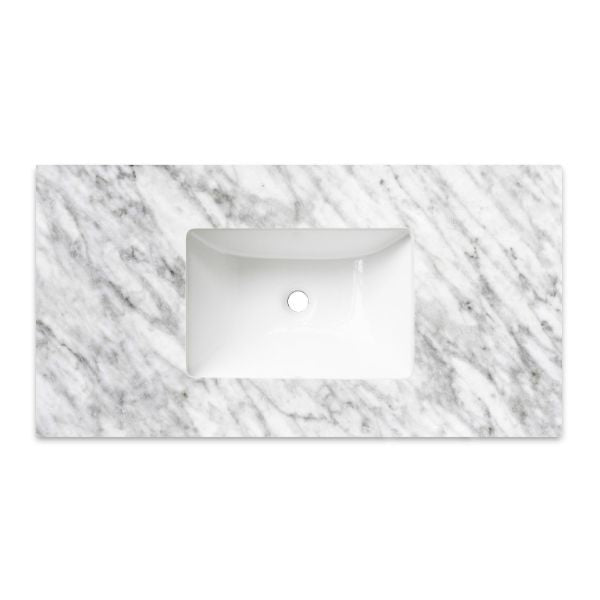 Otti Laguna Mk II Wall Hung Vanity in Matte White with Undermount Basin
