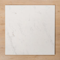 Paradise Calacatta Gloss Rectified Ceramic Marble Tile 300x600mm - The Blue Space