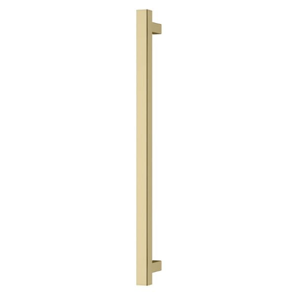 Phoenix Heated Towel Rail Square 800mm - Brushed Gold - 651-8761-12