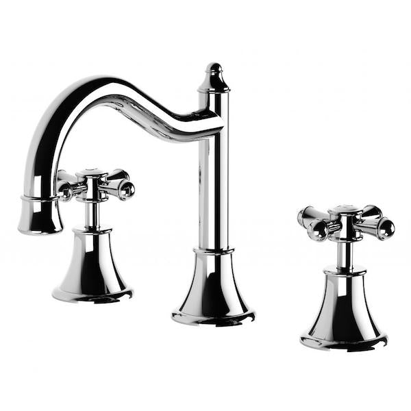 Phoenix Nostalgia Basin Tap Set Shepherds Crook - The Blue Space