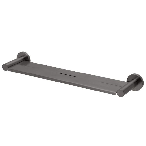 Phoenix Radii Metal Shelf Round Plate - Brushed Carbon - RA886-31