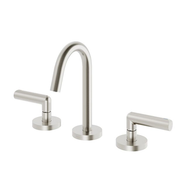 Phoenix Vivid Slimline Plus Lever Basin Set Brushed Nickel