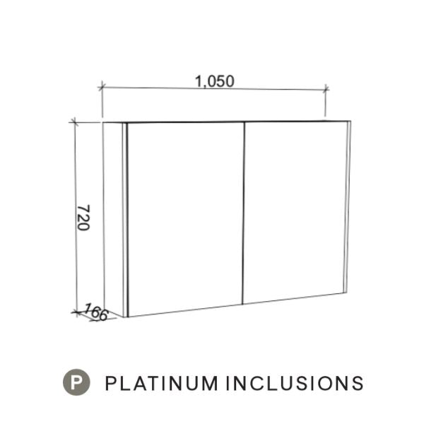 Timberline Denver Shaving Cabinet
