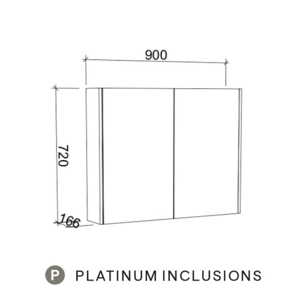 Timberline Denver Shaving Cabinet