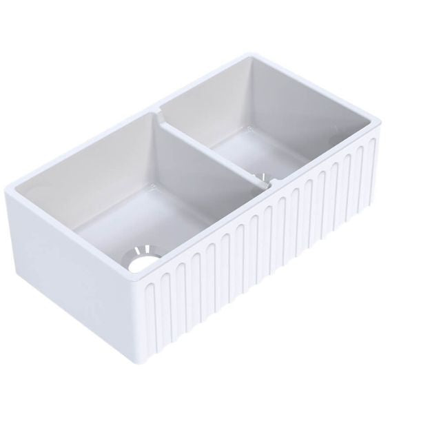 Turner Hastings Cove 85 Fireclay Butler Sink - CV85FS - The Blue Space