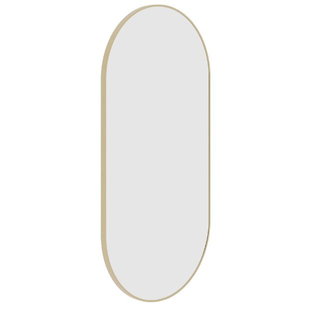 Thermogroup Pill Gold Framed Mirror
