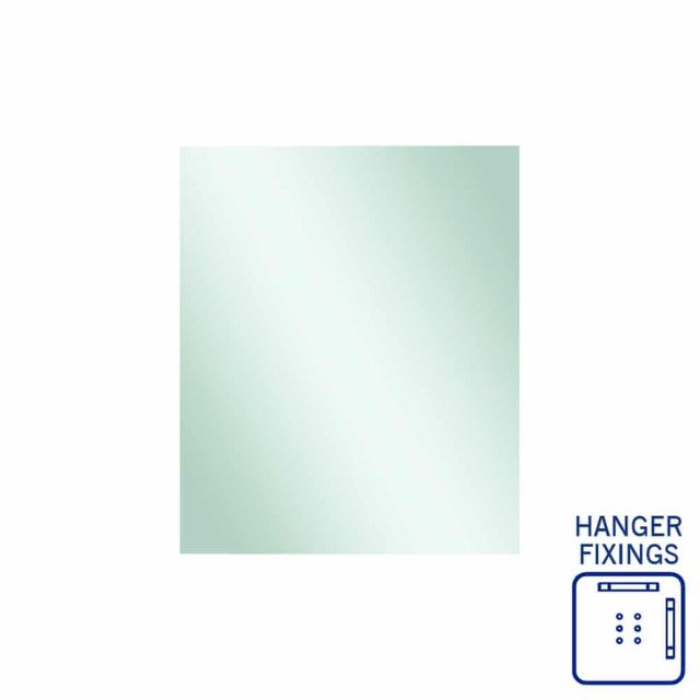 Thermogroup Rectangle Polished Edge Mirror 900x750mm JS9075HN - The Blue Space