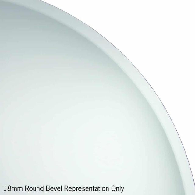 Close Thermogroup Round 18mm Bevel Edge Mirror 500mm KR5050HN - The Blue Space