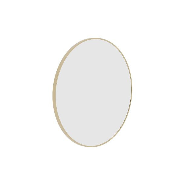 Thermogroup Round Gold Framed Mirror 900mm GR9090G - The Blue Space