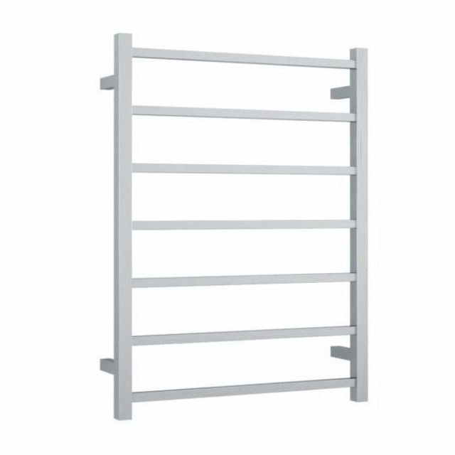 Thermogroup Thermorail Straight/Square 600x800x120mm 83Watts 7 Bars - Brushed SSB44M - The Blue Space