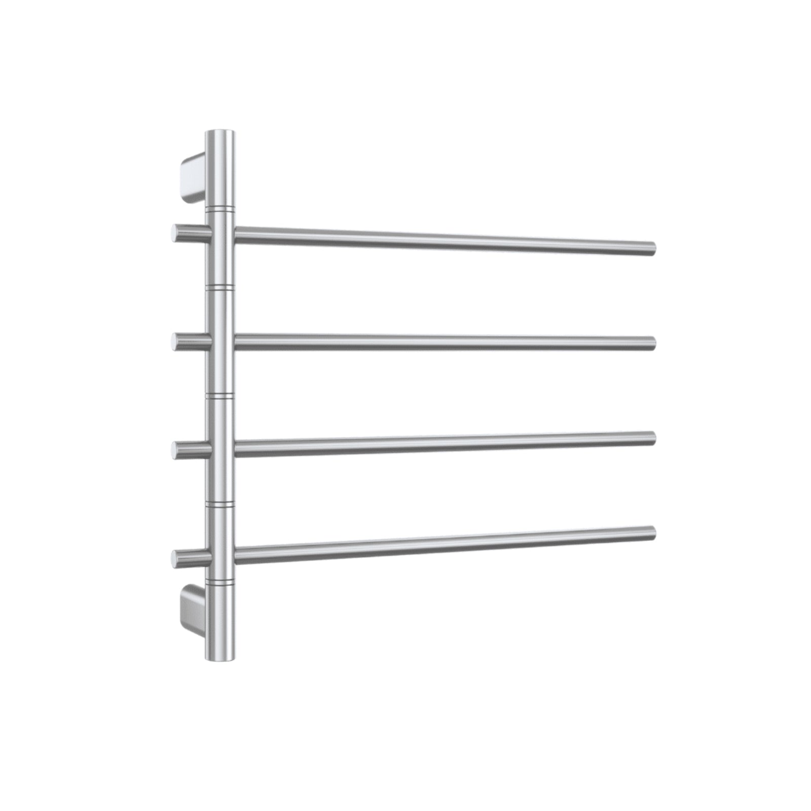 Thermogroup Thermorail Swivel Straight/Round 595x540x104mm 40Watts 4Bars - Polished Stainless Steel SV41 - The Blue Space