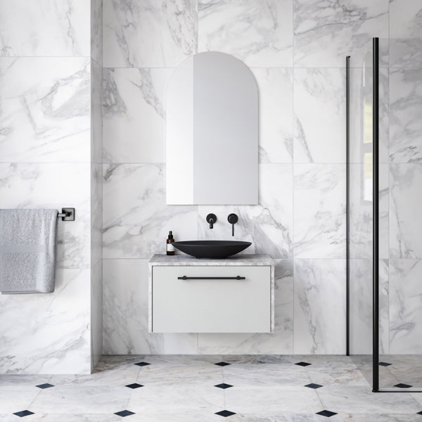 Timberline Ainsworth Wall Hung Vanity with Waterfall Ends - The Blue Space