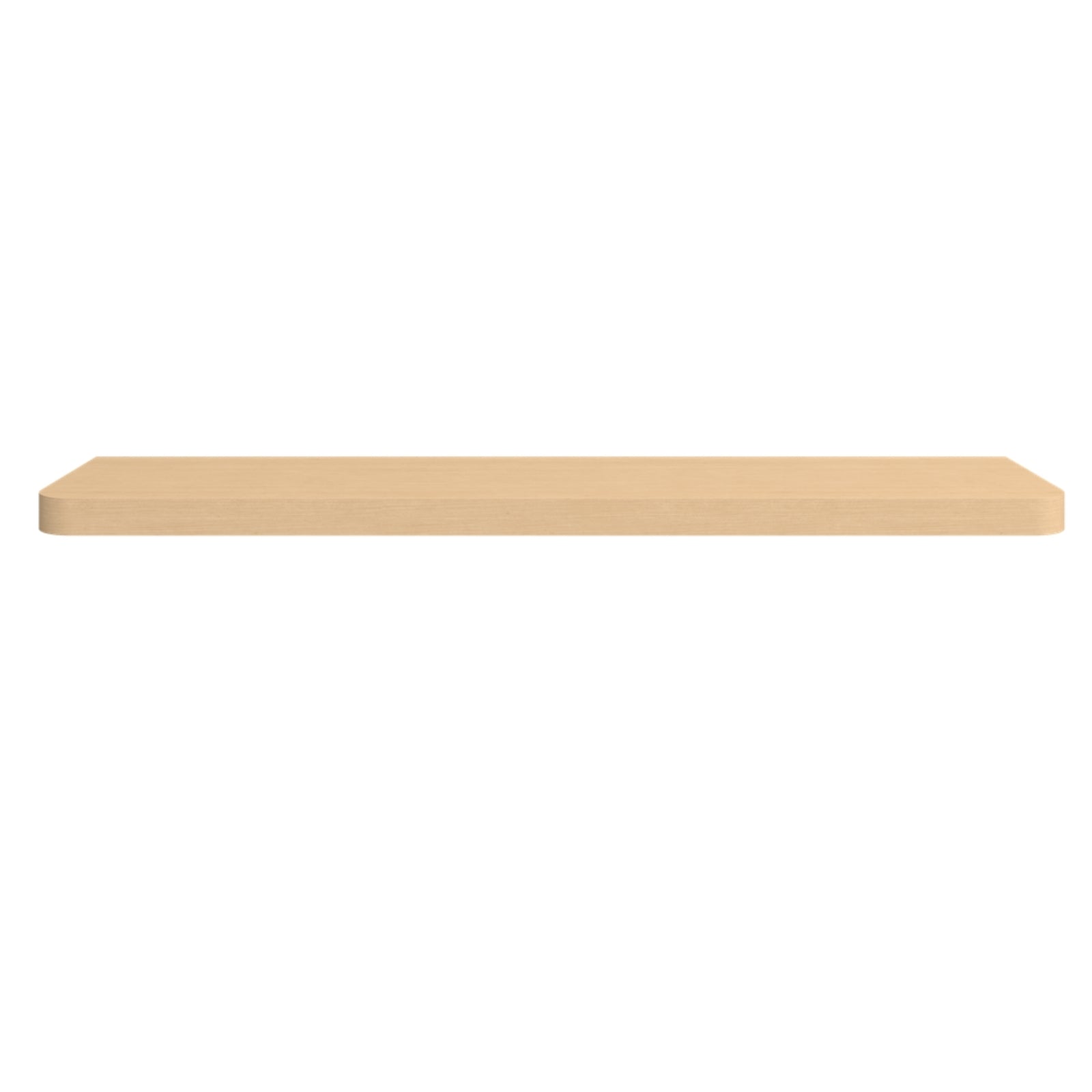 Front 1 Timberline Curved Splice Shelf 900mm SPLC-S-900 - The Blue Space