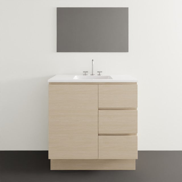 Timberline Florida Ensuite Floor Standing Vanity With Urban Ceramic Top