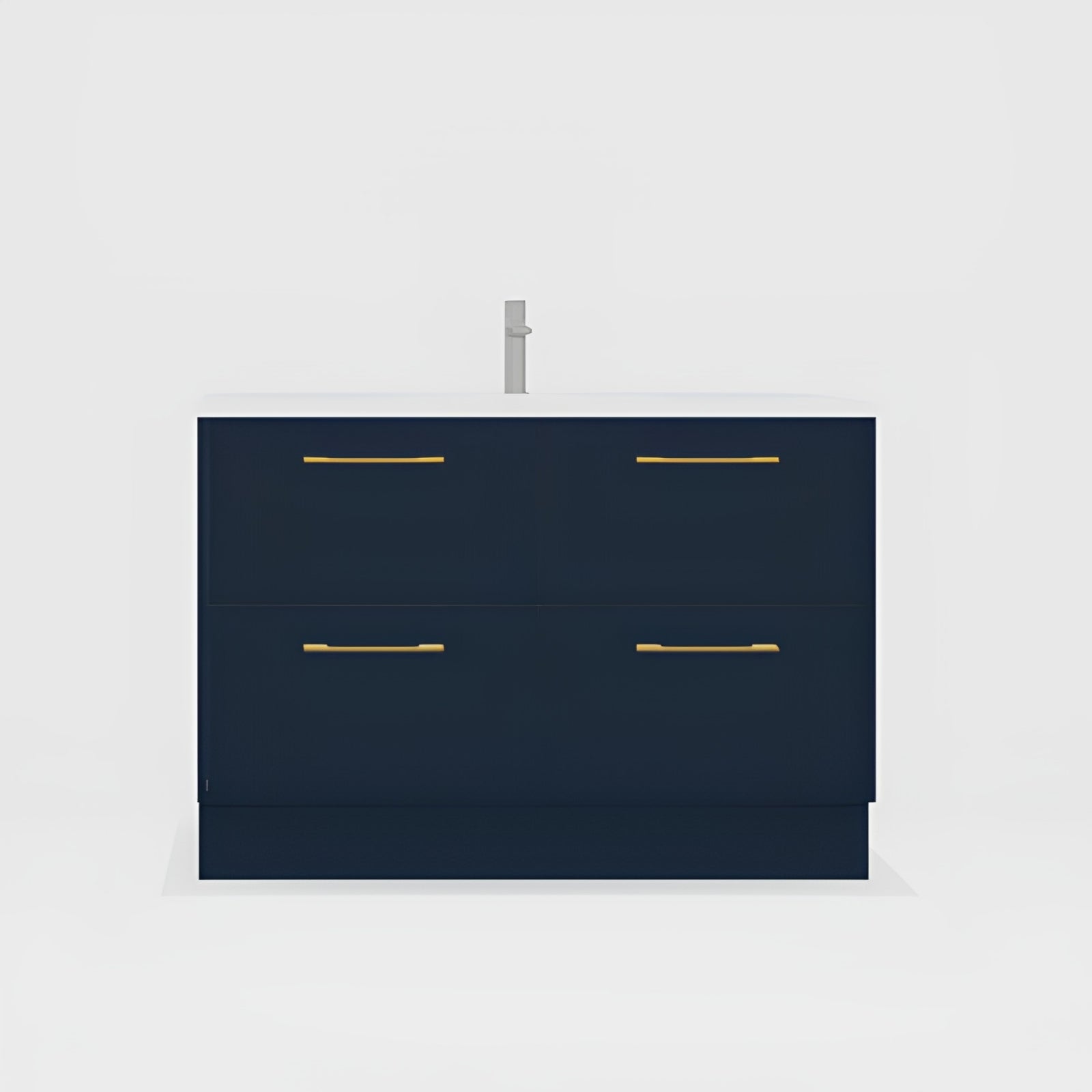 Variant Timberline Grange Floor Standing Vanity with Regal Mineral Composite Top GRA-V-1200-C-REG-F - The Blue Space
