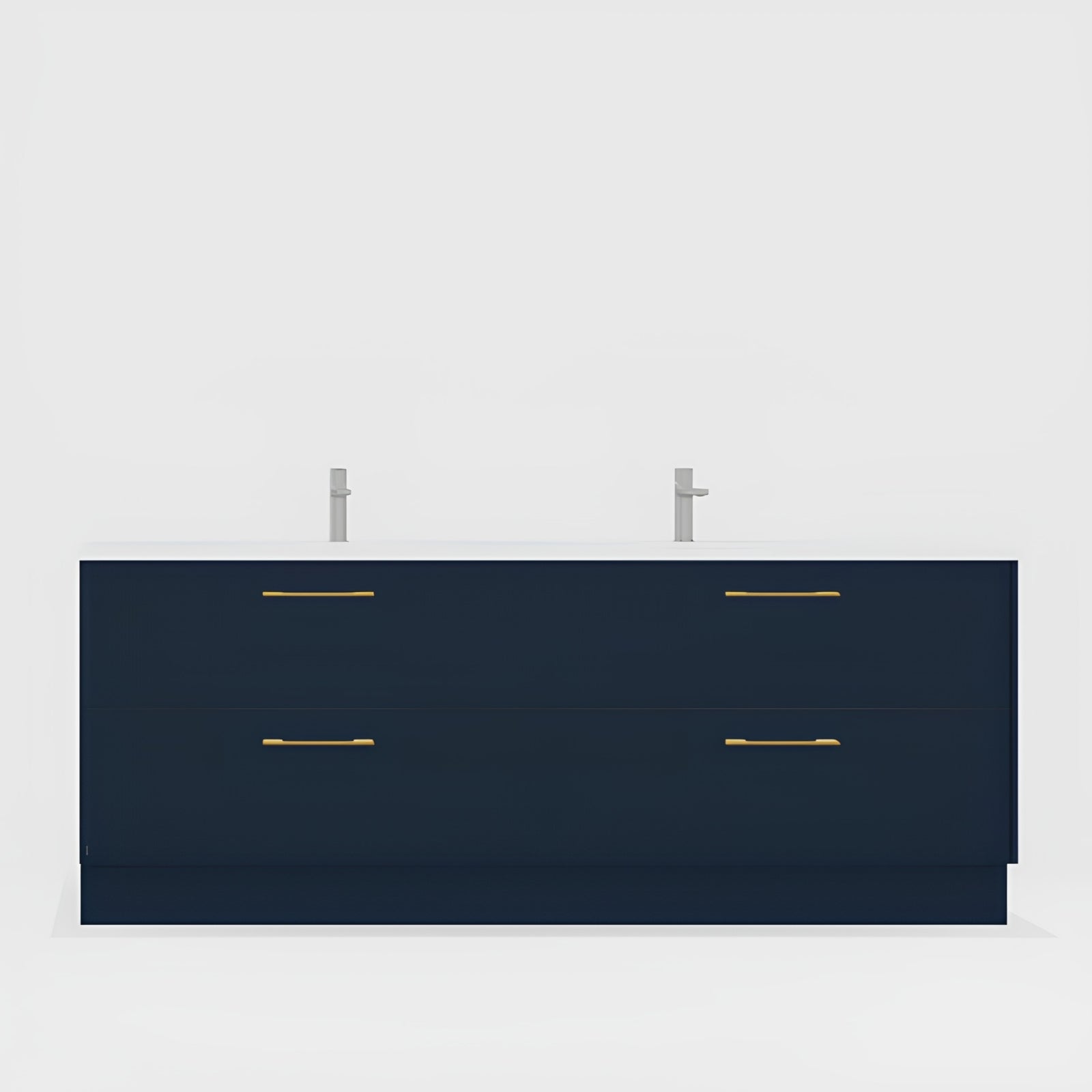 Variant Timberline Grange Floor Standing Vanity with Regal Mineral Composite Top GRA-V-2100-D-REG-F - The Blue Space