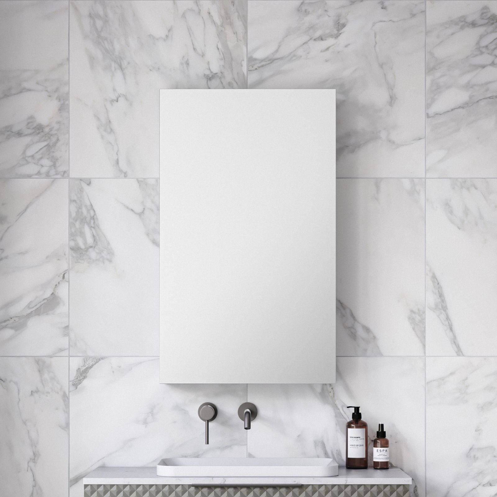 Timberline Jazz Shaving Cabinet 400mm or 600mm JZZ-SC-600-S-G - The Blue Space