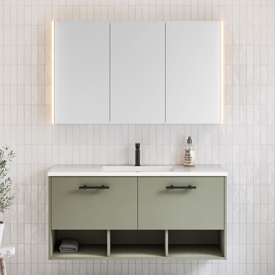 Timberline Kansas Wall Hung Vanity with Regal Acrylic Top
