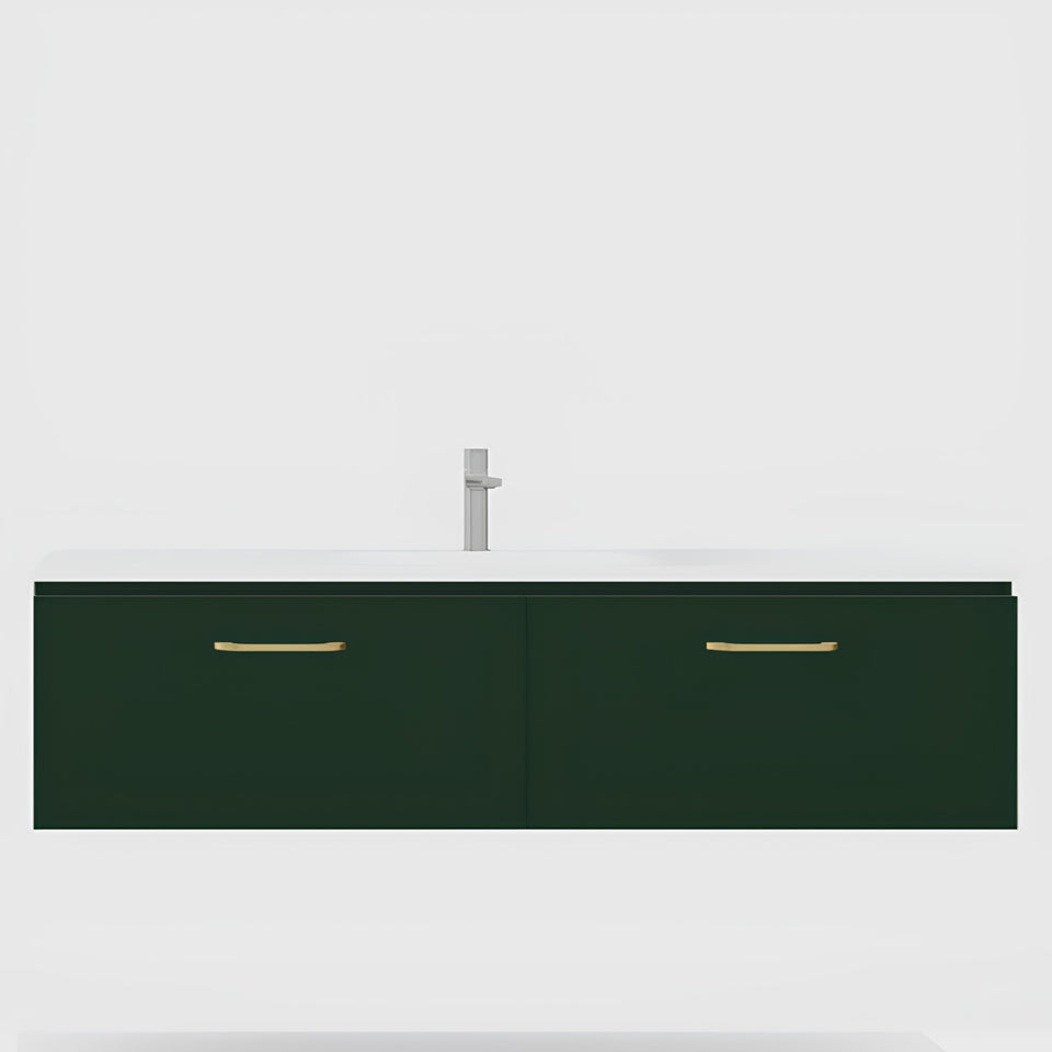 Timberline Kingsley Wall Hung Vanity with Stadium Mineral Composite Top