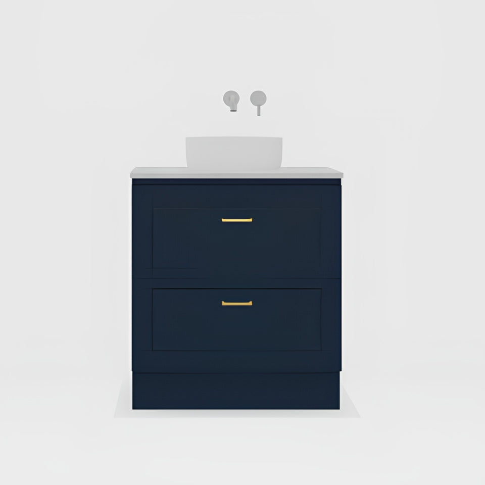 Timberline Nevada Plus Classic Floor Standing Vanity with SilkSurface Top and Above Counter Basin