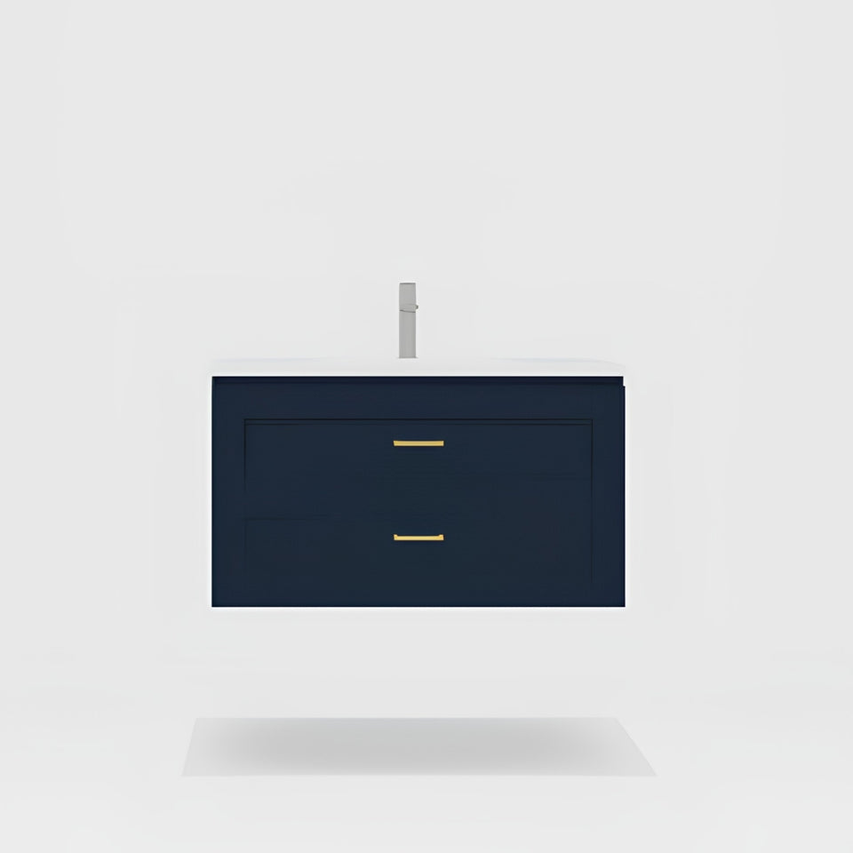 Timberline Nevada Plus Classic Wall Hung Vanity with Stadium Mineral Composite Top