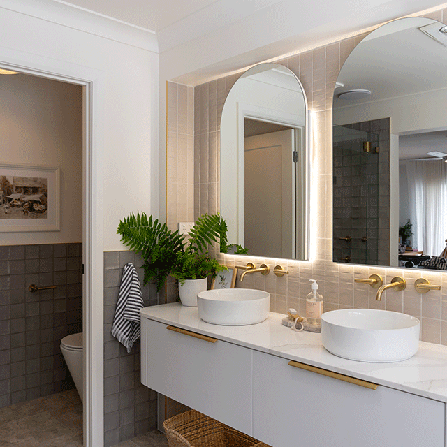 Timberline Church Shaving Cabinet with soft led light